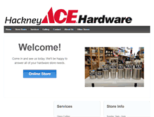 Tablet Screenshot of hackneyhardware.com